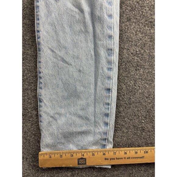 Levis 501 Jeans Mens 28x30 Light Wash Distressed Button Fly Denim High Rise - Picture 6 of 11